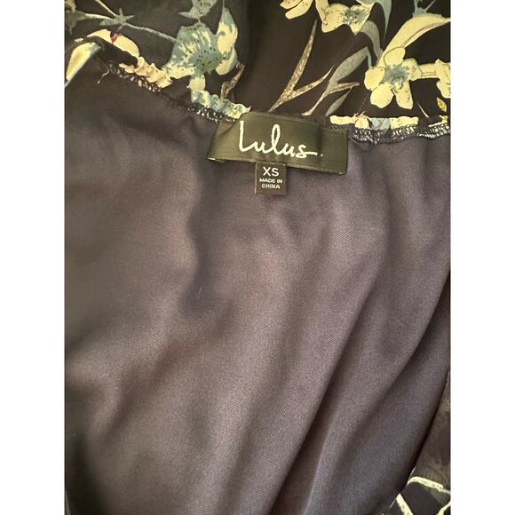 LuLus Sundress Blue Sleeveless Size XS - Picture 4 of 4